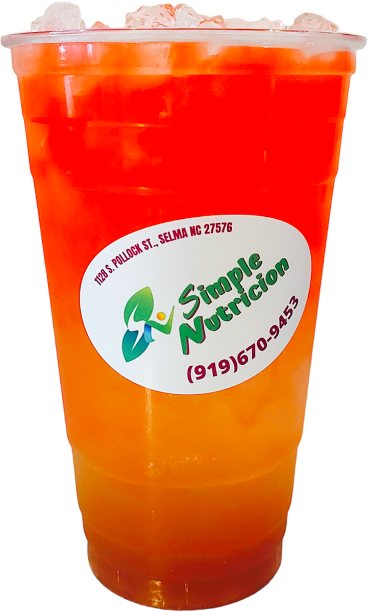 Bebida energizante sabor amanecer